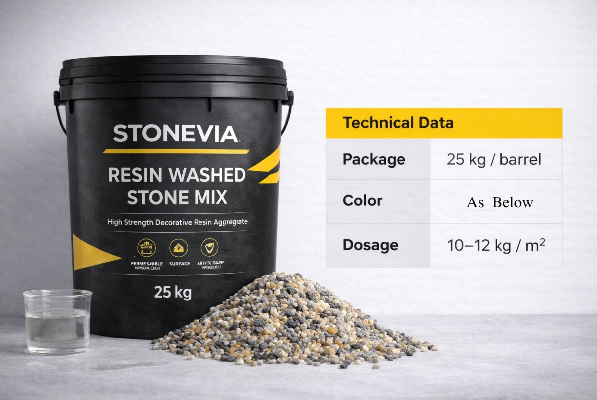 Stonevia Resin Washed Stone